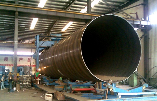 大口徑Q345B螺旋焊接鋼管